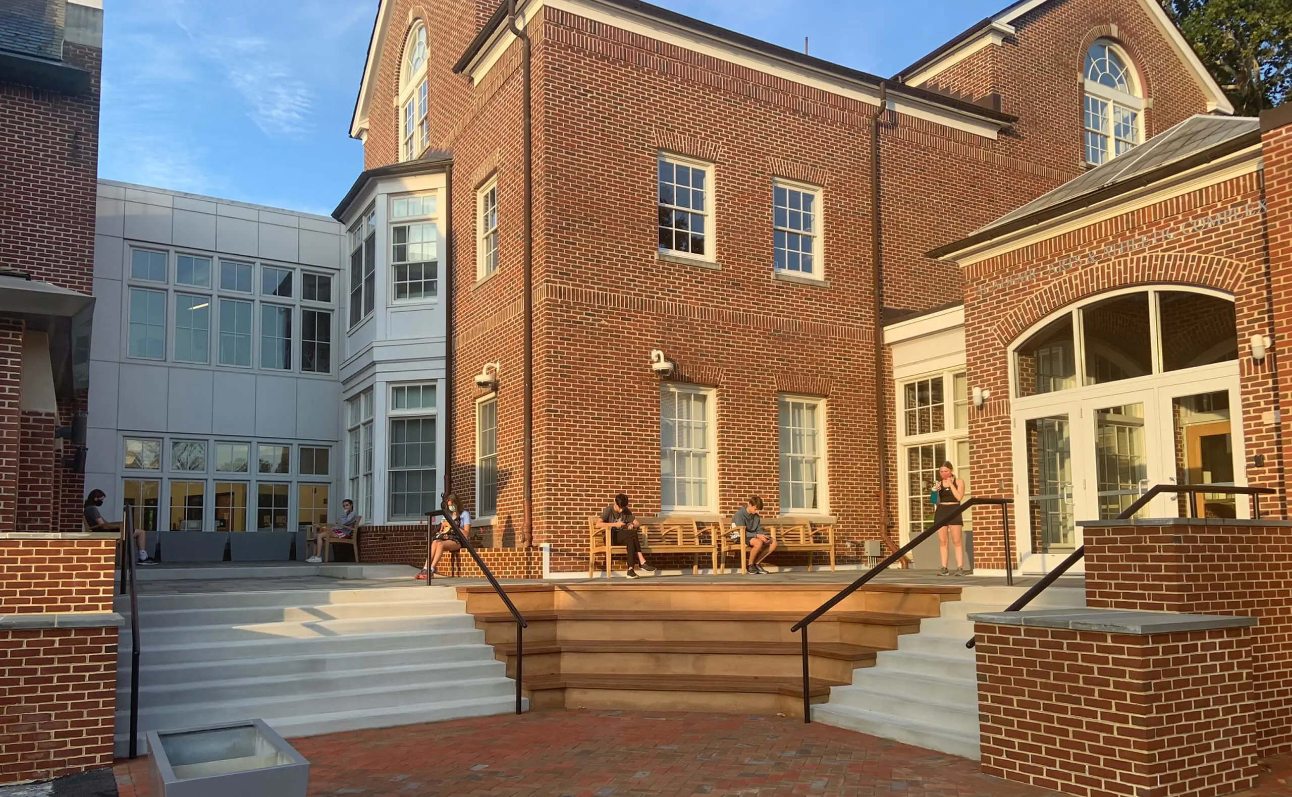 Exterior of school building