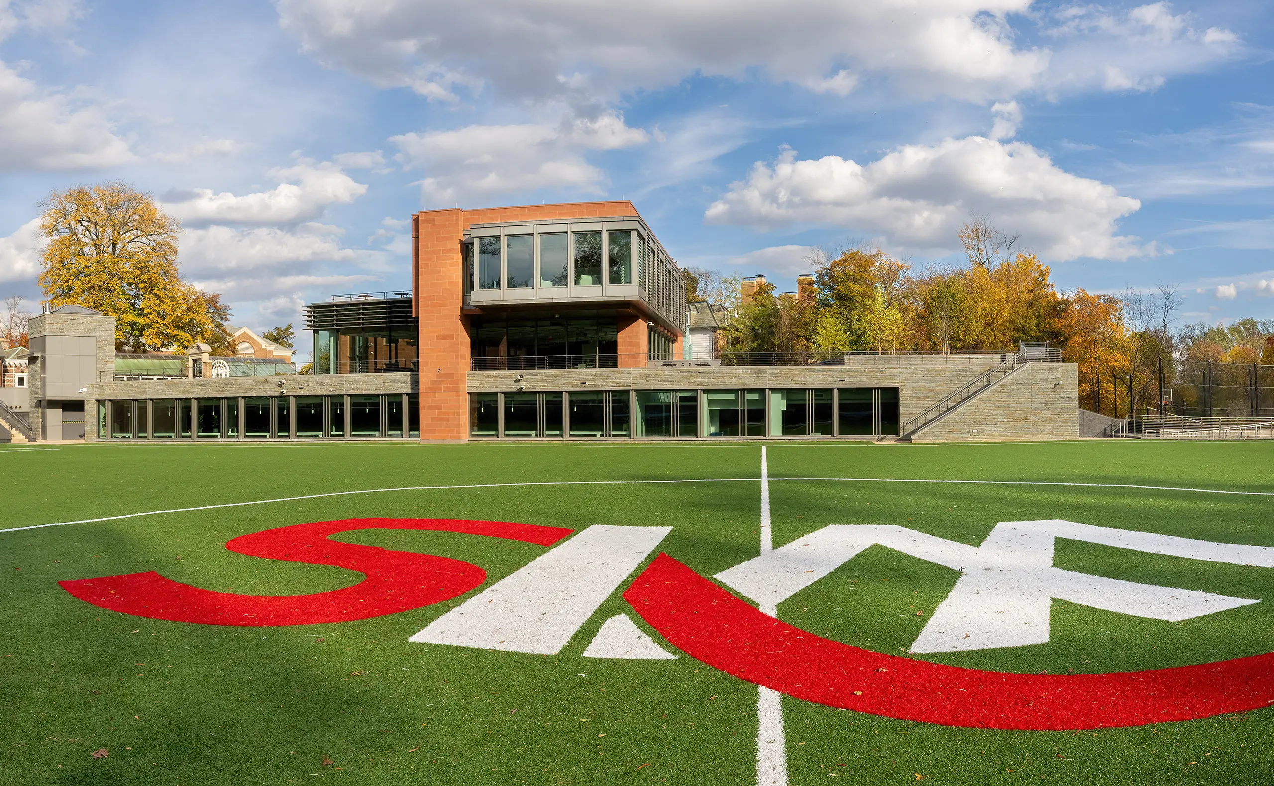 Soccer Pitch & Le Centre Brown